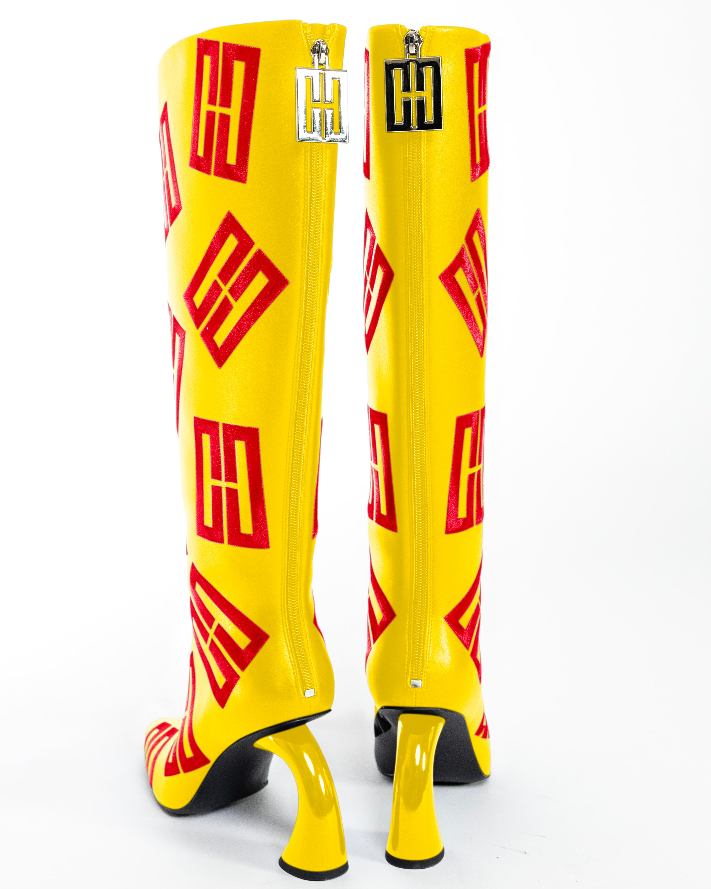 Yellow/Red CC Boot