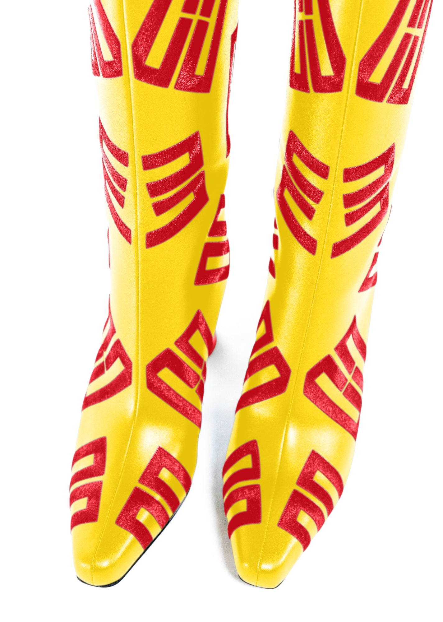 Yellow/Red CC Boot